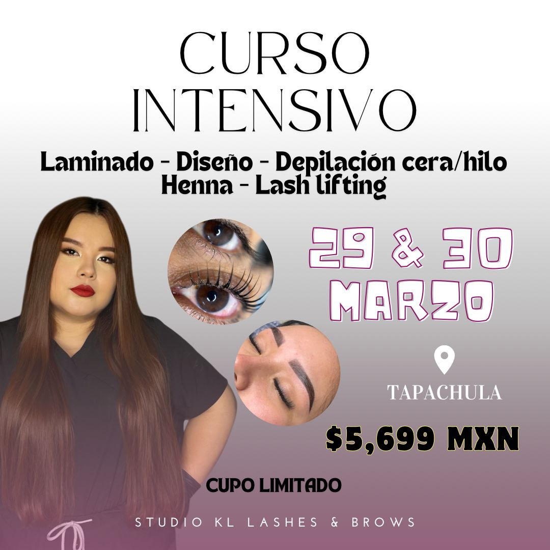 CURSO LASH LIFTING + FULL BROWS PRESENCIAL